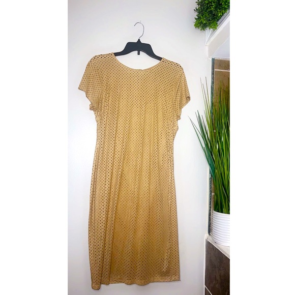 Bisou Bisou Suede Dress - Picture 1 of 5